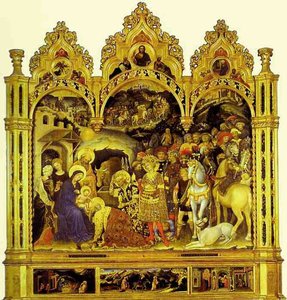 Gentile Da Fabriano - Adoration Of The Magi — Gentile Da Fabriano