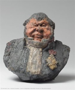 Bust Of Hippolyte Abraham, Known As Abraham-dubois — Honoré Daumier