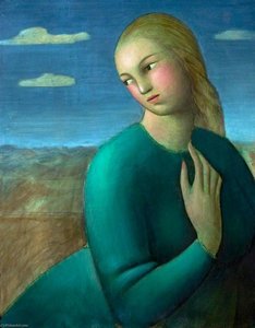 Young Woman In A Landscape — John Downton