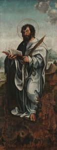 Triptych Of Cassurrães, São Bartolomeu (right Panel) — Gaspar Vaz De Caminha