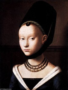 Portrait Of A Young Girl — Petrus Christus