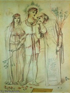 Illustration To The Song Of Solomon — Simeon Solomon