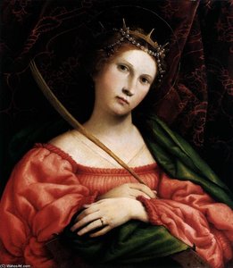 St Catherine Of Alexandria — Lorenzo Lotto