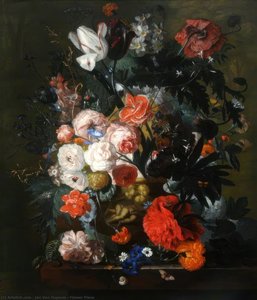 Flower Piece — Jan Van Huysum