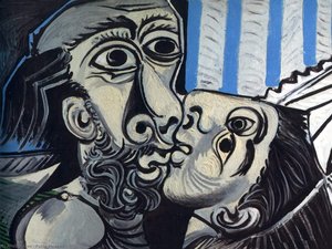 The Kiss — Pablo Picasso