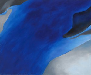 Blu--a — Georgia O'keeffe