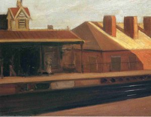 Die El-station — Edward Hopper
