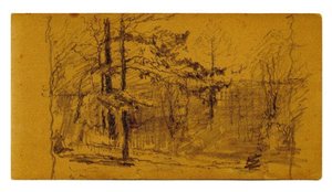 Landscape Sketch 9 — Theodore Clement Steele