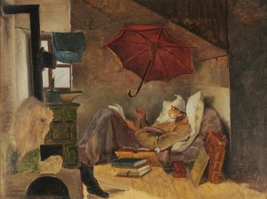 Study For The Poor Poet — Carl Spitzweg