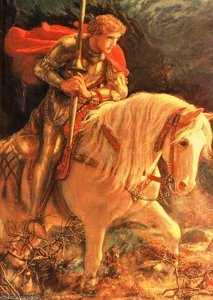 Sir Galahad — Arthur Hughes