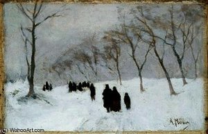Snow Storm — Anton Mauve