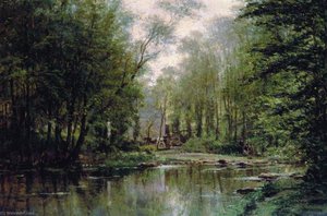 Forest In Veules, Normandy — Alexei Petrovich Bogoliubov