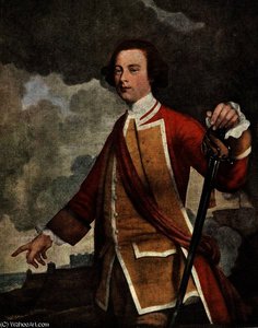 Painting Of British General James Wolfe — Joseph Highmore