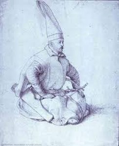 A Turkish Janissary — Gentile Bellini