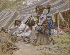The Mess Of Pottage — Jacques Joseph Tissot