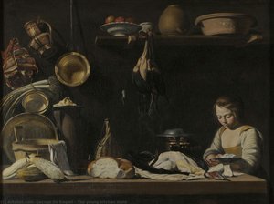 The Young Kitchen Maid — Jacopo Da Empoli