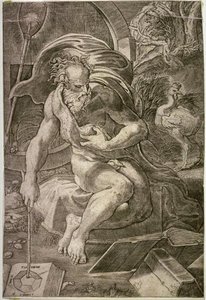 Diogenes — Parmigianino
