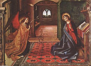 Annunciation — Pedro Berruguete