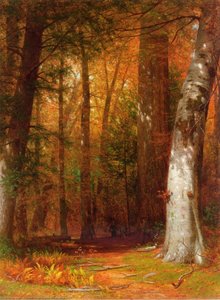 The Pine Cone Gatherers — Thomas Worthington Whittredge