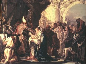 Presentation In The Temple — Giovanni Domenico Tiepolo