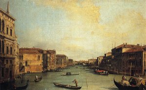 Grand Canal From The Palazzo Balbi — Canaletto