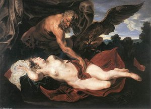 Giove E Antiope — Sir Anthony Van Dyck