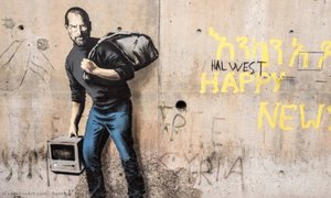 Son Of A Migrant From Syria — Banksy