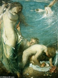 The Pearl Fishers — Charles Haslewood Shannon