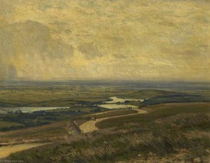 View From The Bungalow, Rivington — Alfred East