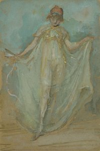 Vert Et Bleu : La Danseuse — James Abbott Mcneill Whistler