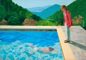 Portrait Of An Artist (pool With Two Figures) — David Hockney