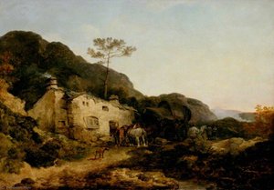 A Cottage In Patterdale, Westmoreland — Philip James De Loutherbourg