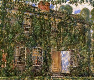 Home Sweet Home Cottage, East Hampton — Frederick Childe Hassam