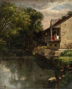San Antonio River — Robert Jenkins Onderdonk