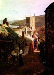 Old St. Ives — Edward Wilkins Waite