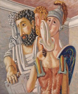 Scuola Di Gladiatori — Giorgio De Chirico