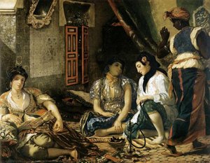Femmes D'alger — Eugène Delacroix