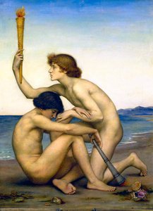 Phosphorus And Hesperus — Evelyn De Morgan Née Pickering