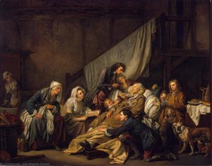 Filial Piety — Jean-baptiste Greuze