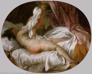 La Camicia Sbottonata — Jean-honoré Fragonard