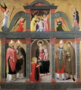 St Lucy Altarpiece (pala Di S. Lucia) — Domenico Da Tolmezzo