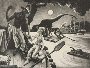 Huckleberry Finn — Thomas Hart Benton