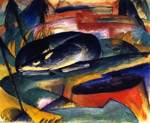 Spící Jelen — Franz Marc