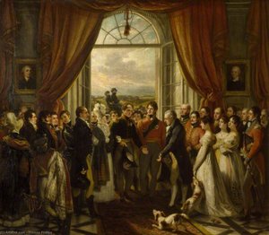 The Allied Sovereigns At Petworth — Thomas Phillips