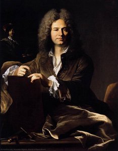 Portrait Of Pierre Drevet — Hyacinthe Rigaud