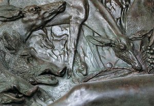 Nymph Of Fontainebleau (detail) — Benvenuto Cellini