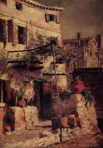 A Venetian Scene — John Henry Twachtman