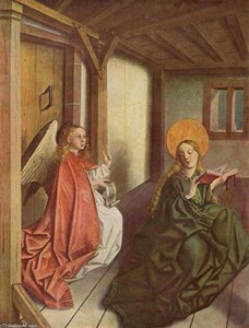 Annunciation — Konrad Witz