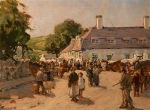 Fair Day, Cushendun — James Humbert Craig