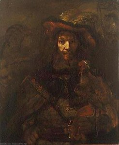 Riddaren Med Falken, Gbg Konstmuseum — Rembrandt Van Rijn